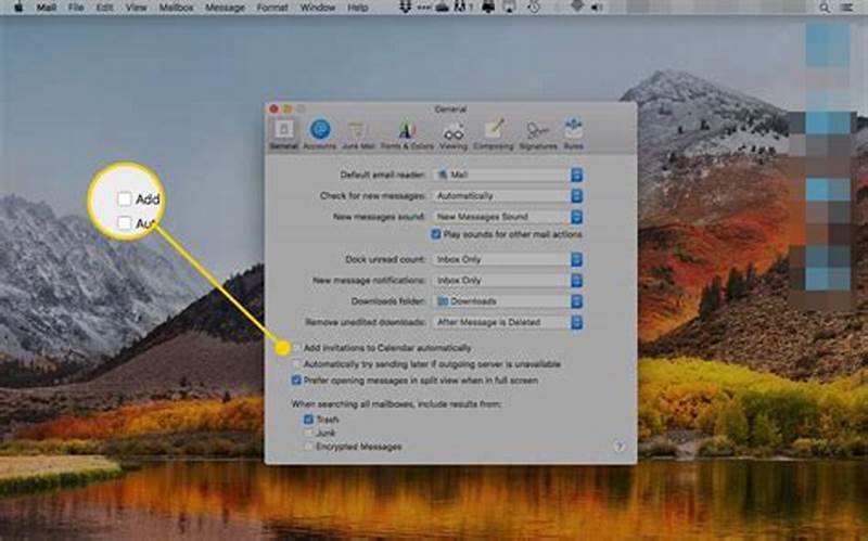 Mac Mail Add Invitations To Calendar Automatically