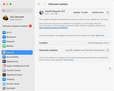 Macbook Update
