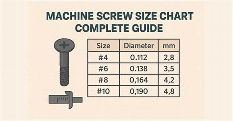 Machine Screw Dimensions Chart