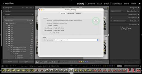 Macos Copy Lightroom Catalog To An External Drive