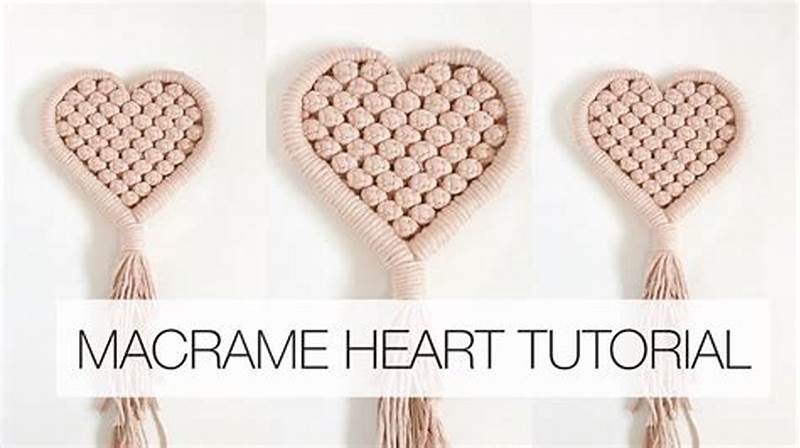 Macrame Heart Pattern