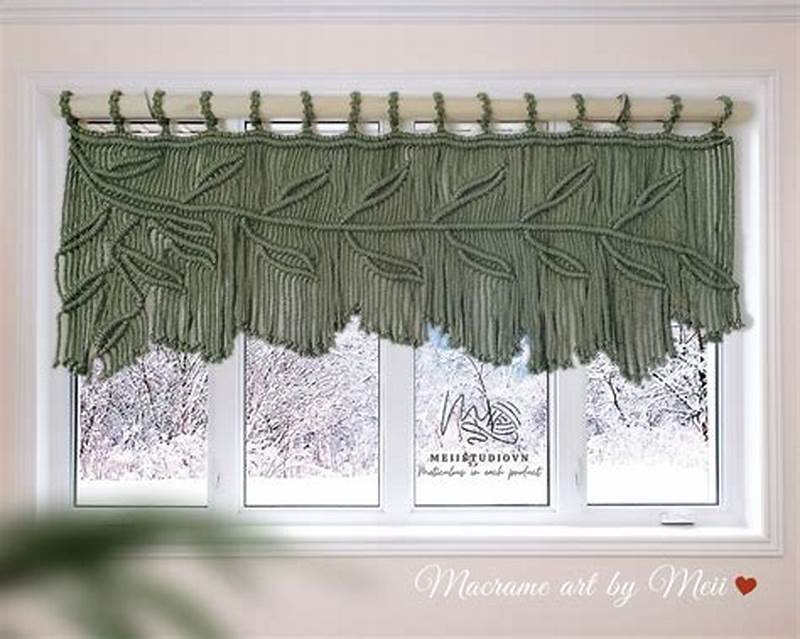 Macrame Valance Pattern