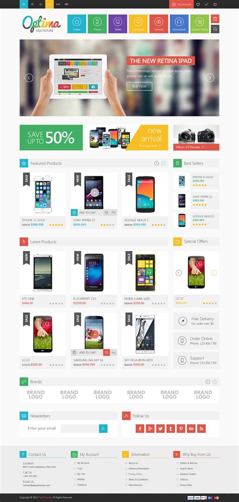 Magento Web Design Templates