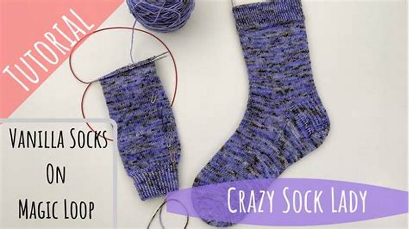 Magic Loop Sock Pattern For Beginners