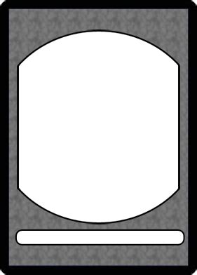 Magic The Gathering Token Template