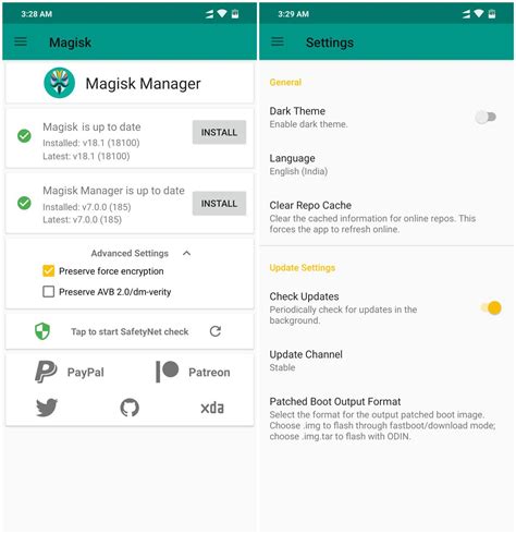 Magisk Manager App