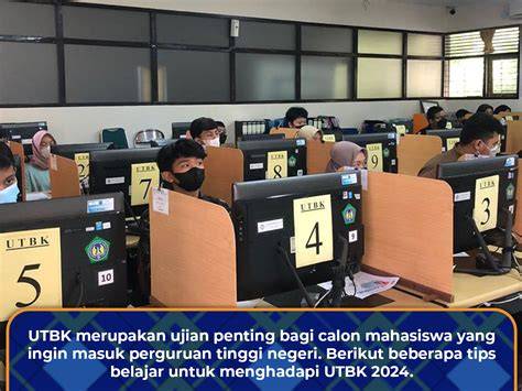 Mahasiswa Belajar UTBK