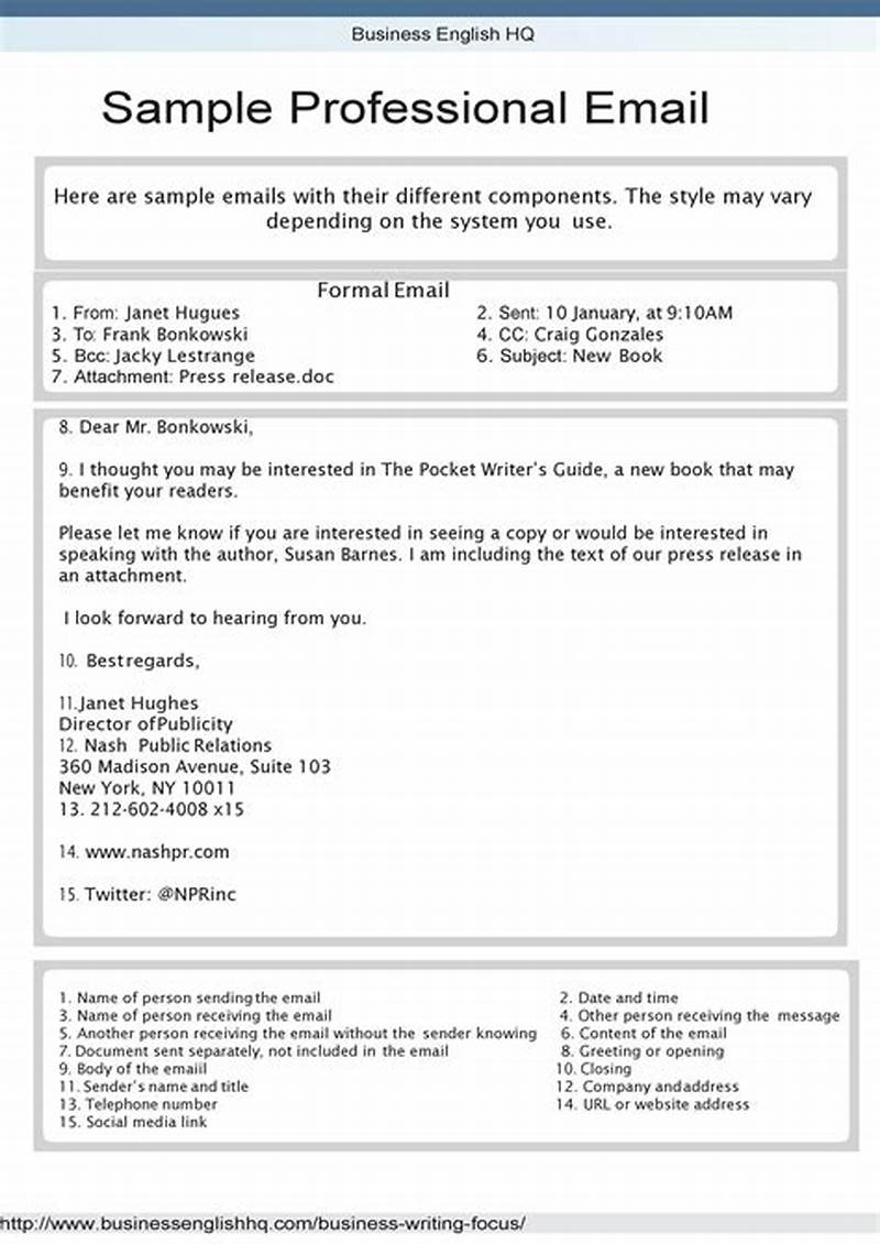 Mail Template Example