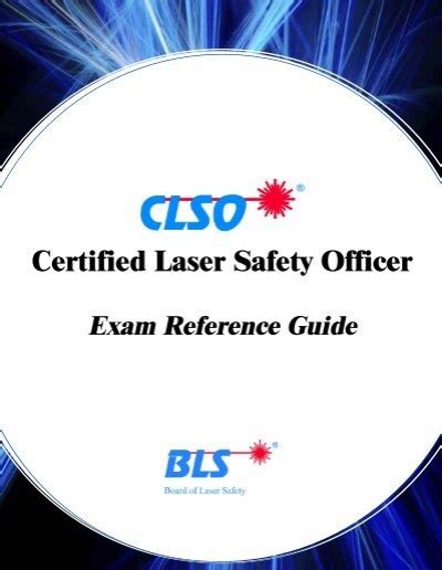 Maintaining OSHA Laser Safety Officer Certifications