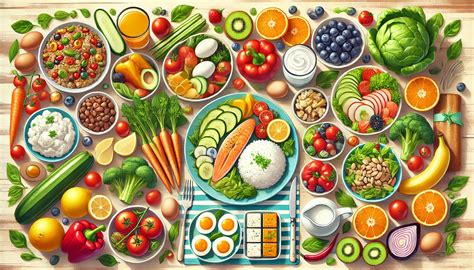 Ilustrasi Makanan Sehat