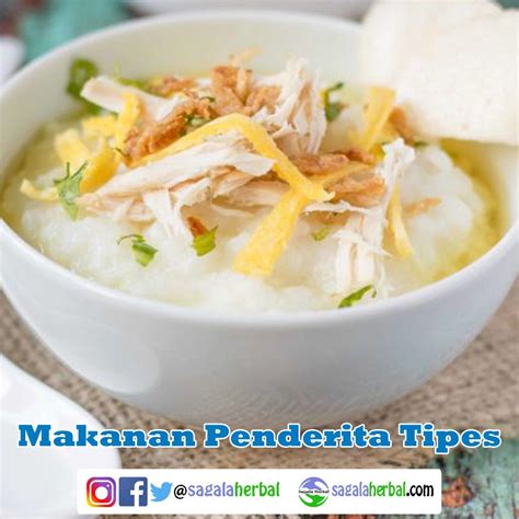 Makanan untuk Tipes