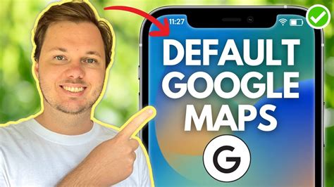 Make Google Maps Default on iPhone