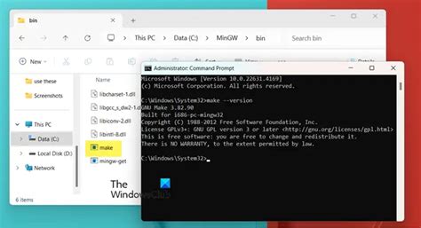 Makefile on Windows 11: A Step-by-Step Installation and Execution Guide
