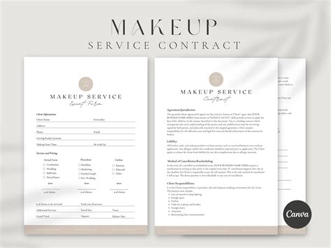 Makeup Artist Contract Template