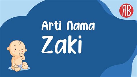 Makna Nama Zaki