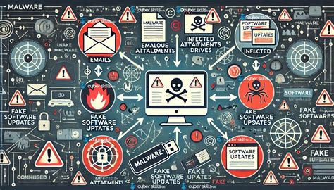 Malware Spreading Methods