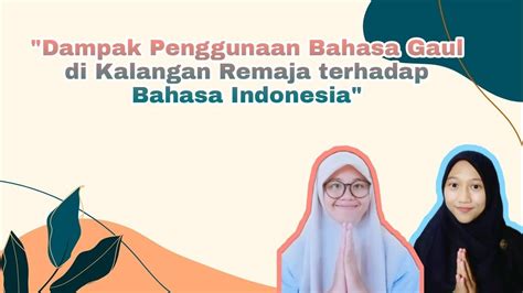 Mama dalam Bahasa Gaul Remaja Indonesia