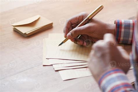 Man Writing Letter