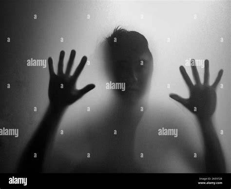 Man behind the glass