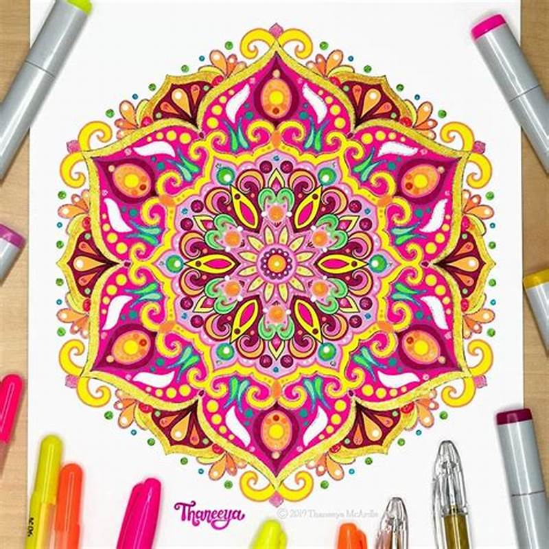 Mandala Coloring Examples