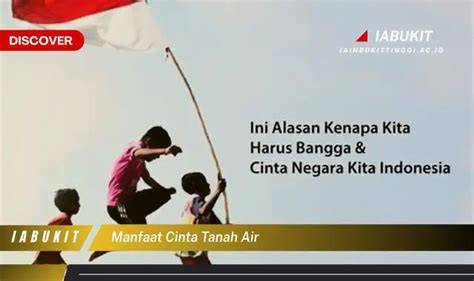 Manfaat Cinta Tanah Air