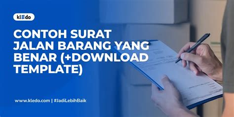 Manfaat Surat Jalan