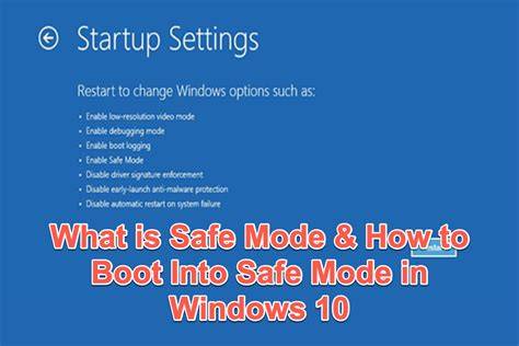 Manfaatkan Mode Aman (Safe Mode)