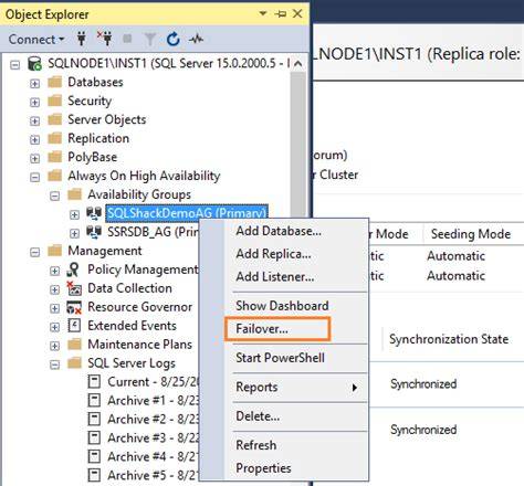 Manual Failover SQL Server
