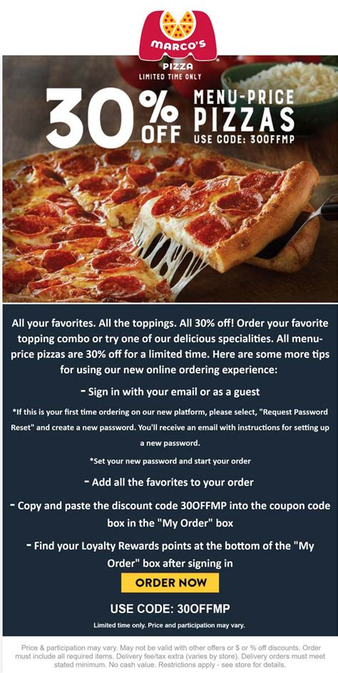 Marcos Coupons 30 Percent Off Printable