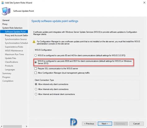 Mastering Configuration Manager Software Update Point Installation