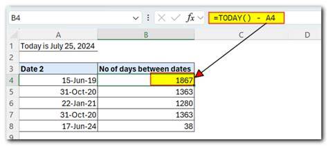 Mastering Date Math: Calculate Days Between Dates in Excel with Ease