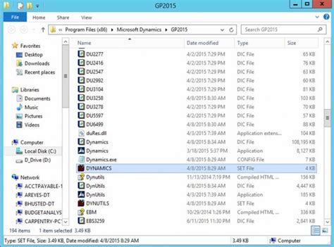 Mastering Dynamics GP: Expert Tips for Modifying Your Dynamics Set File