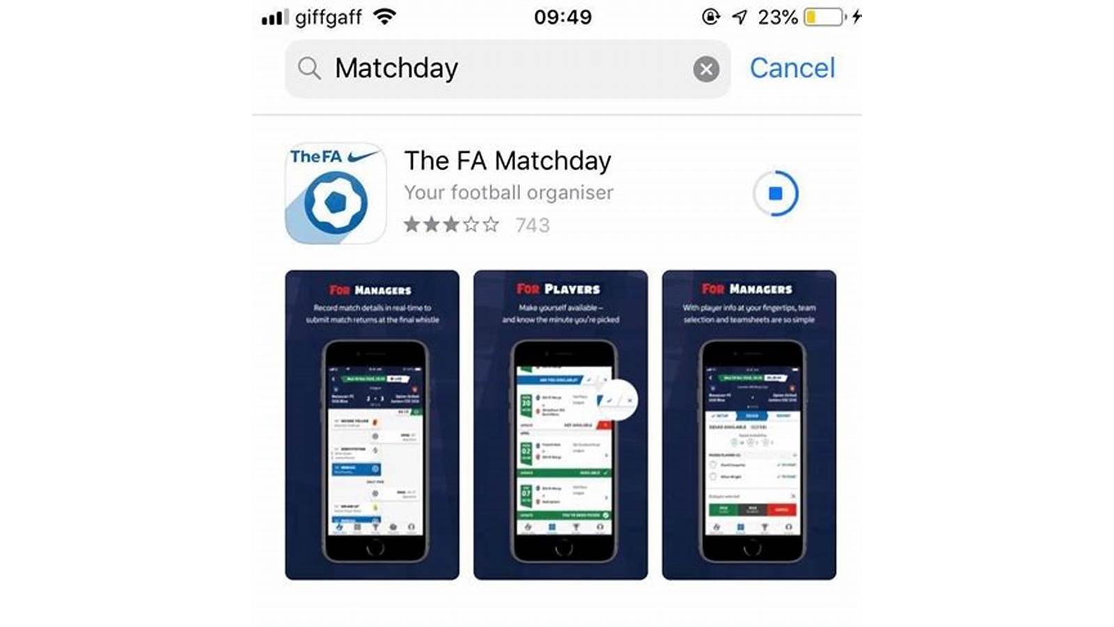 Match Day App No Ads