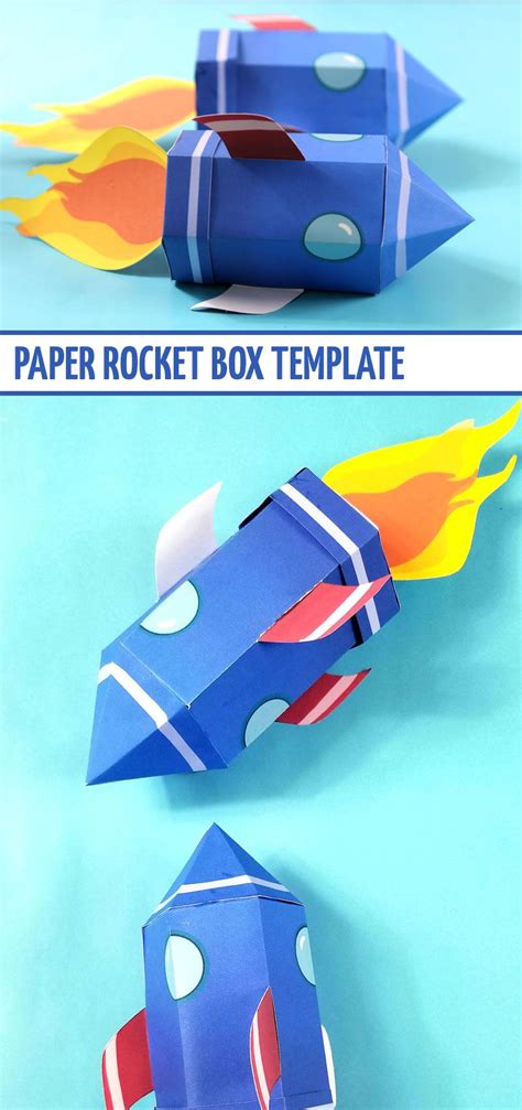 Matchbox Rocket Template