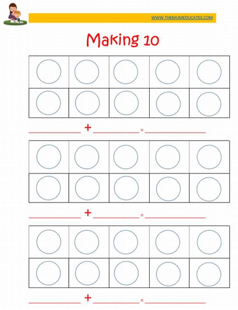 Math Counters Printable