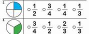 Math Worksheets Printable Fractions