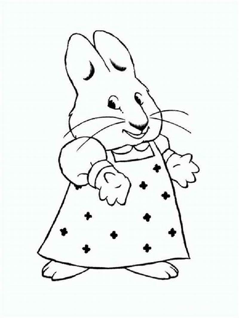 Max And Ruby Coloring Pages