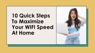 Maximize Your Wi-Fi