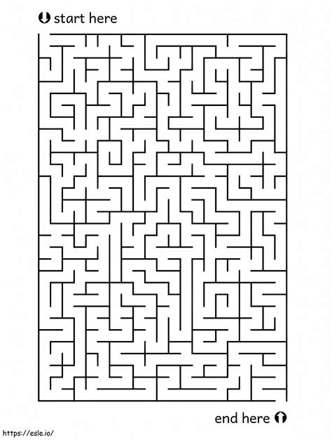 Maze Free Printable