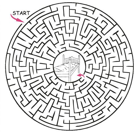Maze Puzzle Printable