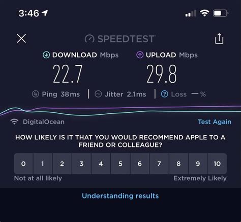 McAfee Speed Test