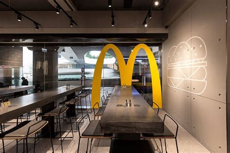 McDonald's Modern Restaurant Interior