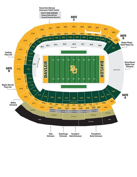 Mclane Stadium Seating Chart With Seat Numbers