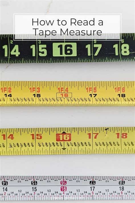 Measurement Tape Chart