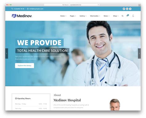 Medical Web Design Templates