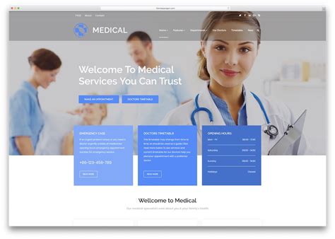 Medical Web Templates