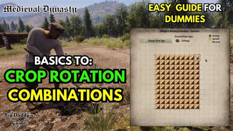 Medieval Dynasty Crop Rotation Chart