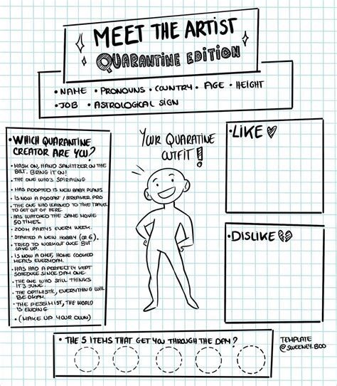 Meet The Artist Template