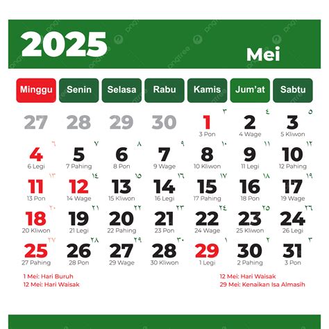 Mei dan Juni 2025