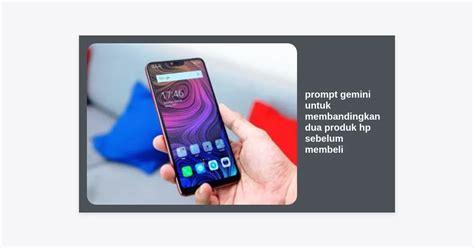 Membandingkan HP